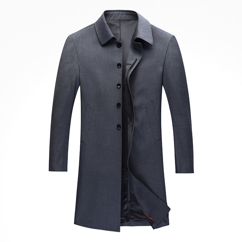 Men's Classic Trench Coat Lisslune