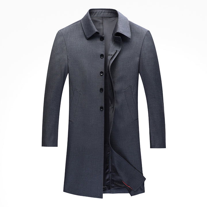 Men's Classic Trench Coat Lisslune