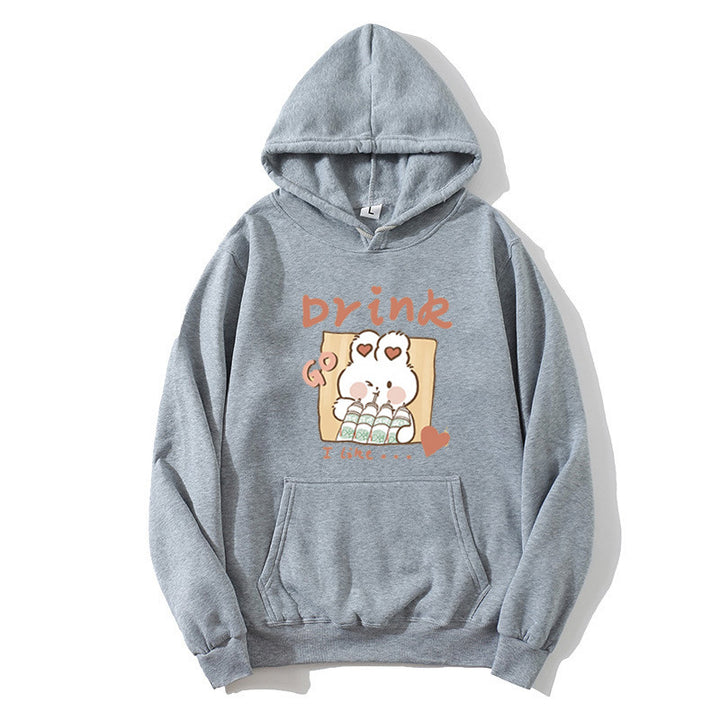 Women's hoodie with cute kitten motif Lisslune