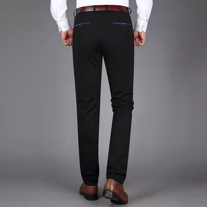 Men's High Quality Fabric Trousers in Elegant Cut Lisslune