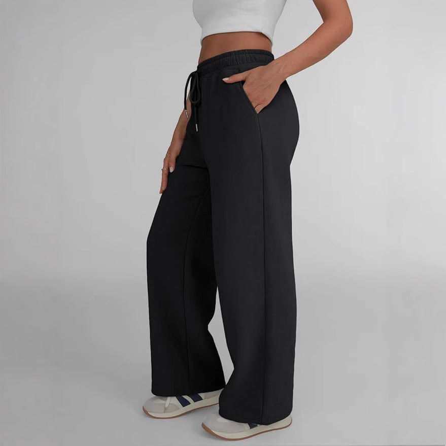 Women Wide Sport Pants Lisslune