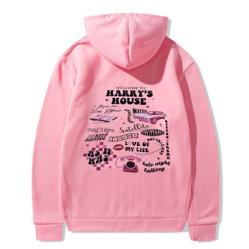 Women's Hooded Sweatshirt with Unique Graphic Design Lisslune