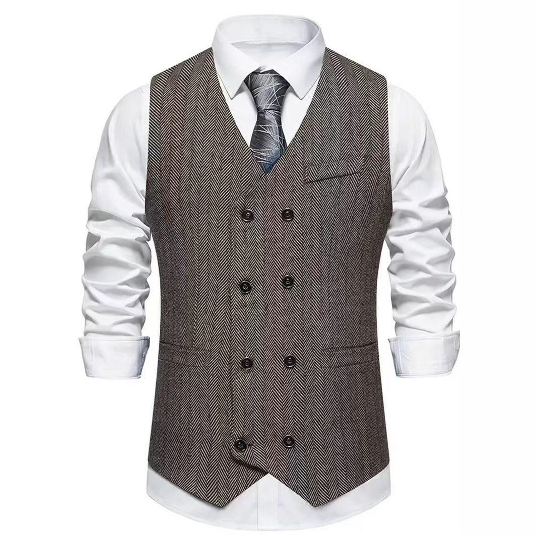 Men's elegant vest in modern design Lisslune