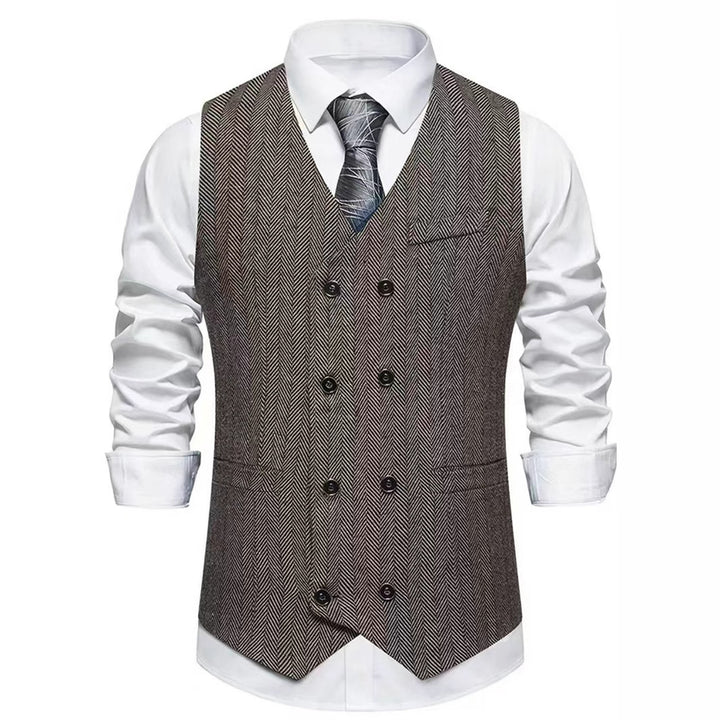 Men's elegant vest in modern design Lisslune