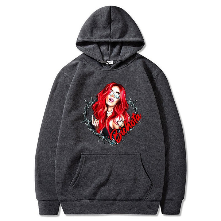Women’s hoodie with artistic graphic print and cozy fit Lisslune