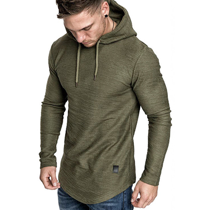 Men's hoodie shirt with modern textured design and comfortable fit Lisslune