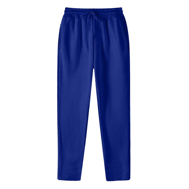 Men's sporty casual pants with elastic waistband and practical side pockets Lisslune