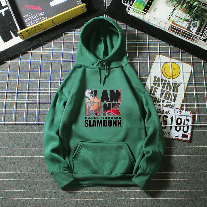 Women's hoodie with creative Slam Dunk design Lisslune