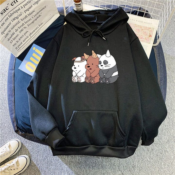 Women's hoodie with cute animal motif Lisslune