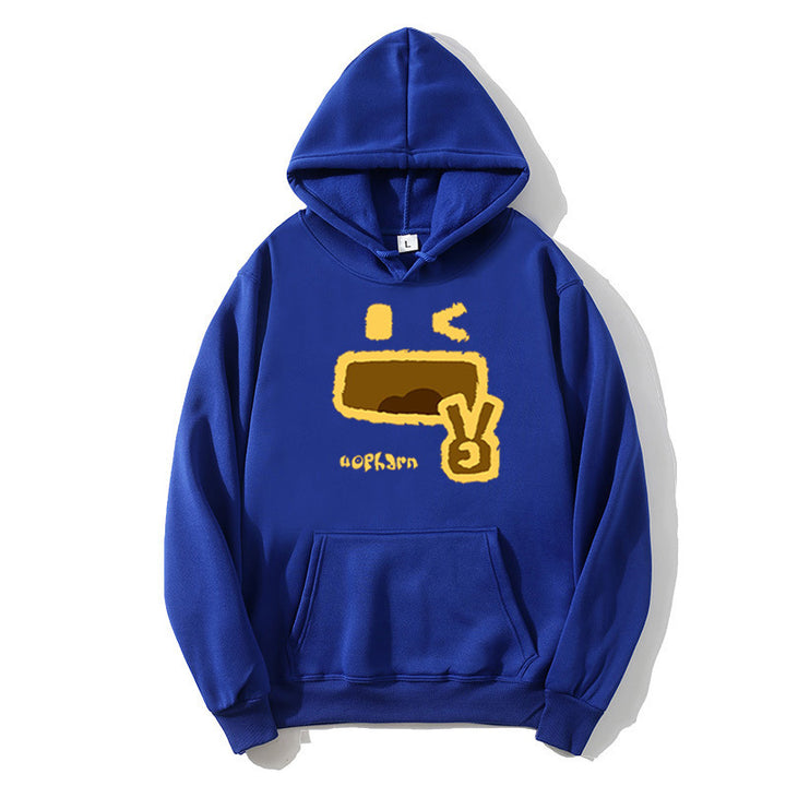Women's hoodie with creative emoji design Lisslune