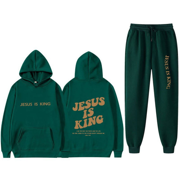 Women's Sweatshirt and Jogging Pants Set Lisslune