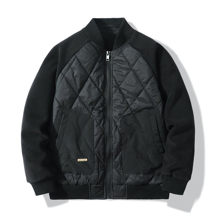 Men's Quilted Jacket with Pockets Lisslune