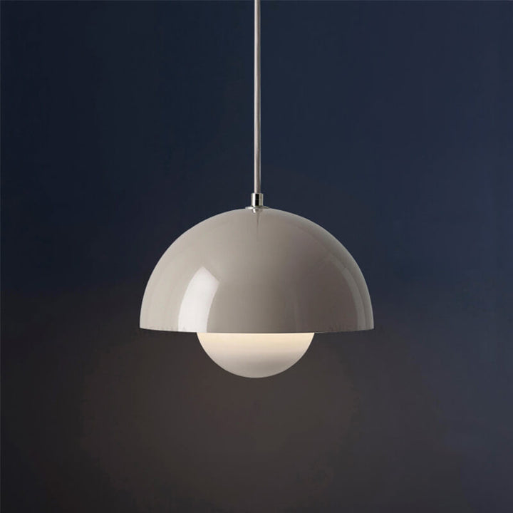 Lisslune | Nordic Macaron 1-Light Half-Circle Dome Pendant Light