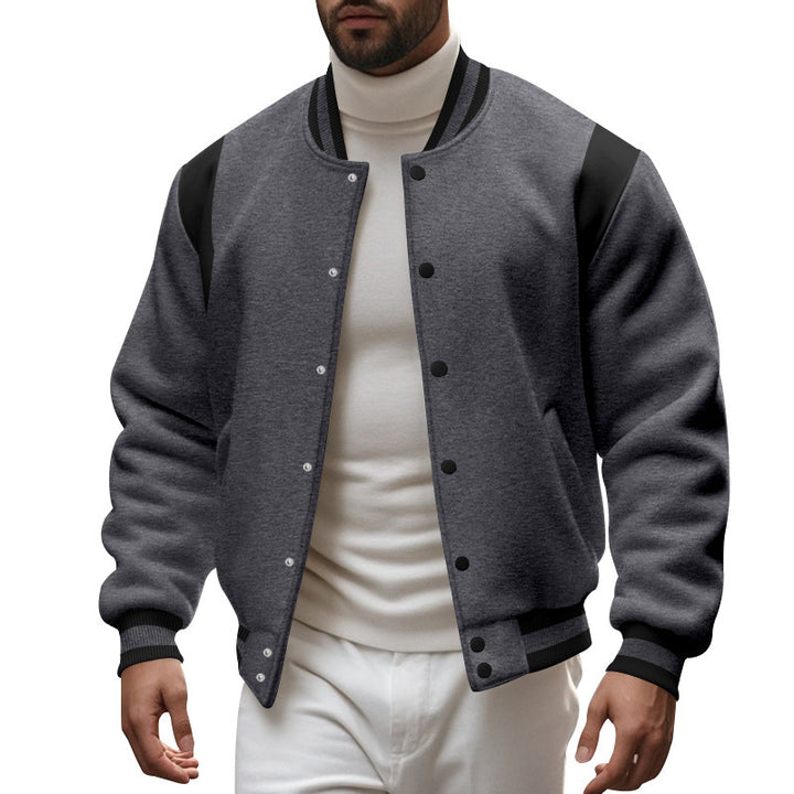 Men's stylish sweatshirt jacket in sports look Lisslune