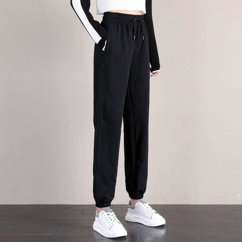Women's Comfortable Jogging Pants with Elastic Waistband Lisslune