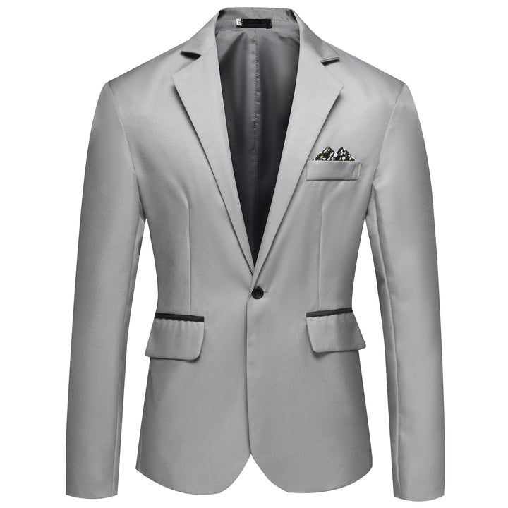 Men's fashionable and elegant suit jacket with satin finish Lisslune