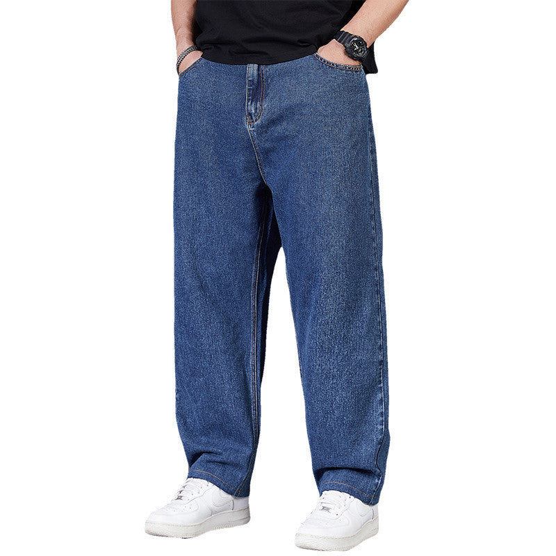 Men's casual wide-cut jeans Lisslune