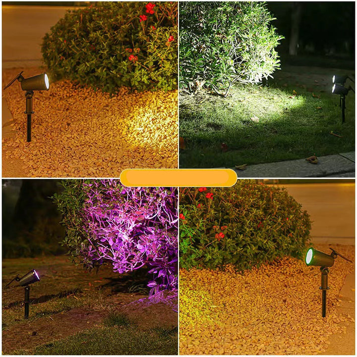 Lisslune | LED Solar Spotlight Lights for the Garden