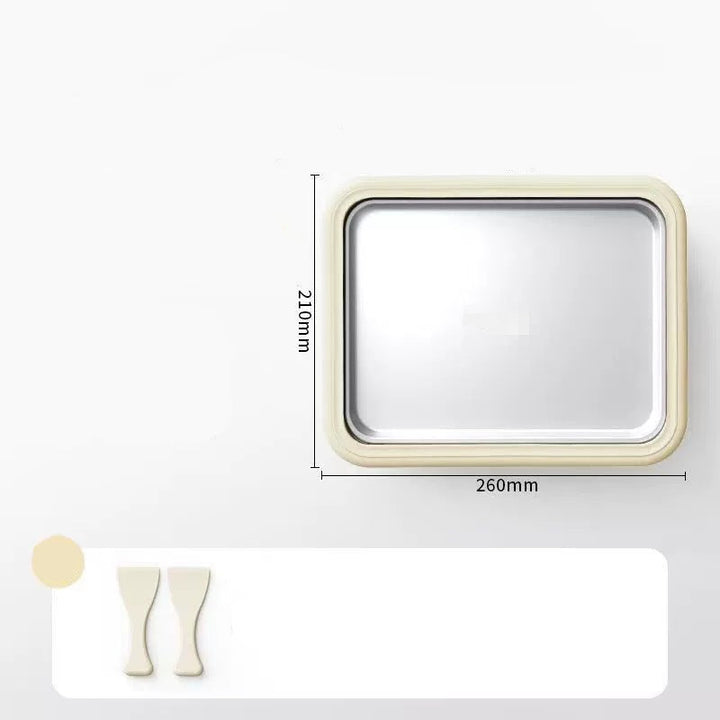 Lisslune | Mini ice roll plate for home
