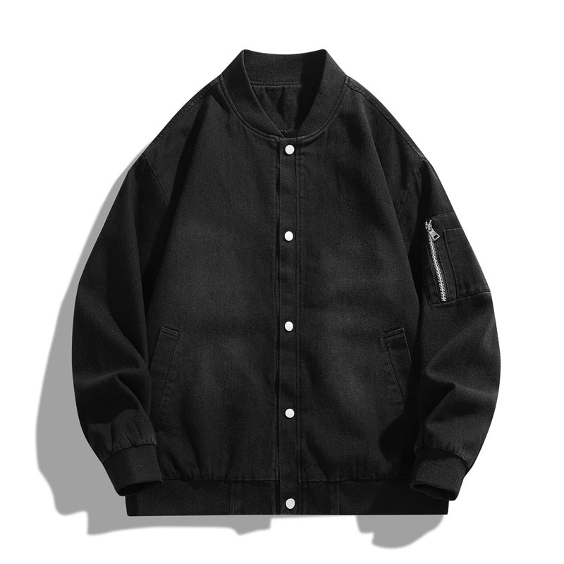 Men's casual bomber jacket with practical pockets and thermoregulating inner lining Lisslune