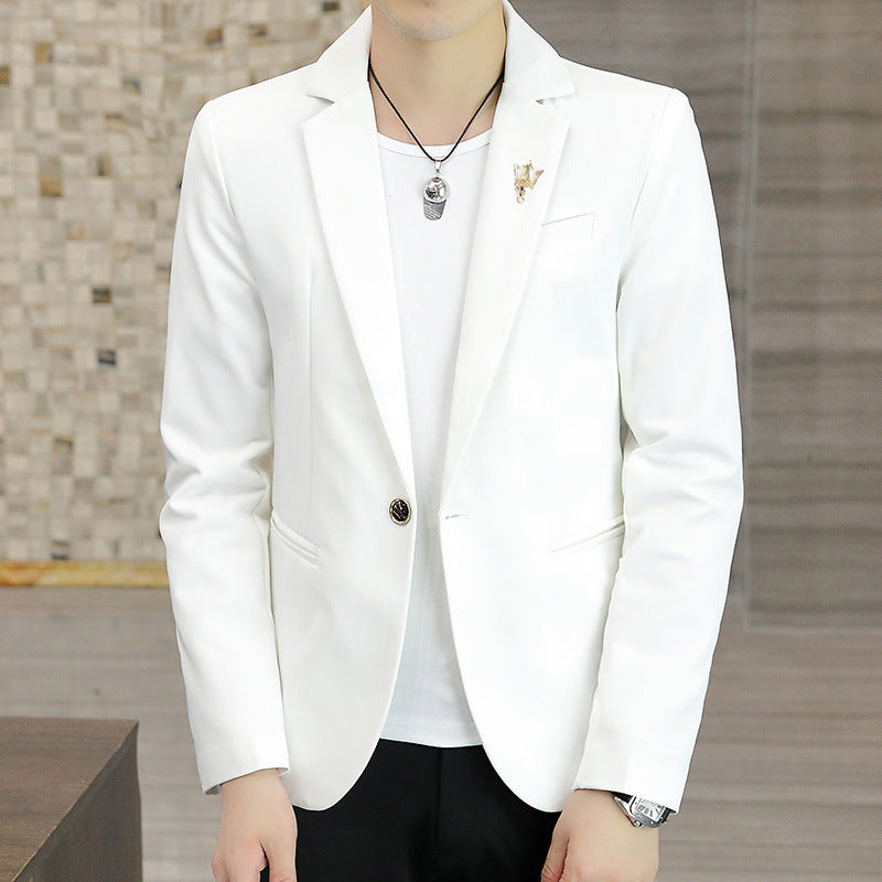 Men's Elegant Blazer Jacket with Modern Cut Elements Lisslune
