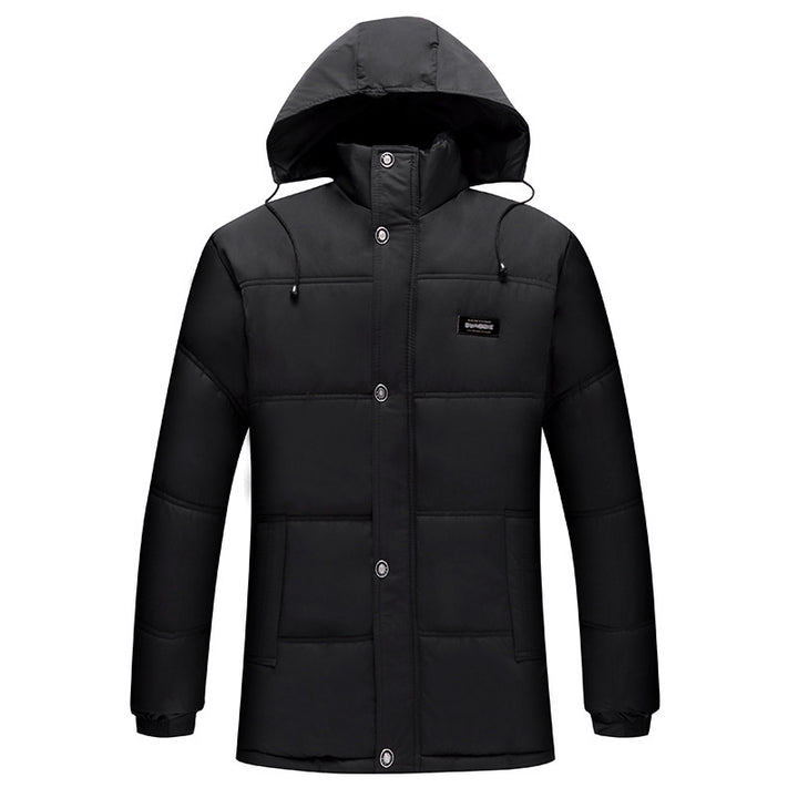 Men's insulated winter jacket with insulating hood and soft inner lining Lisslune