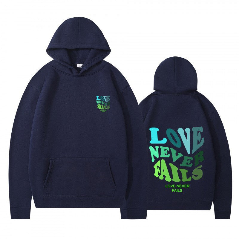 Women’s hoodie with inspiring lettering and casual fit Lisslune