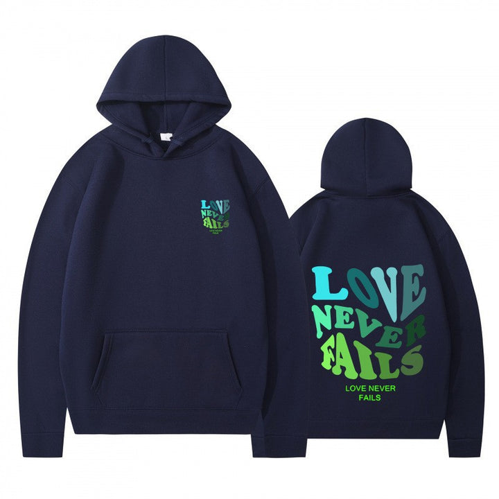 Women’s hoodie with inspiring lettering and casual fit Lisslune