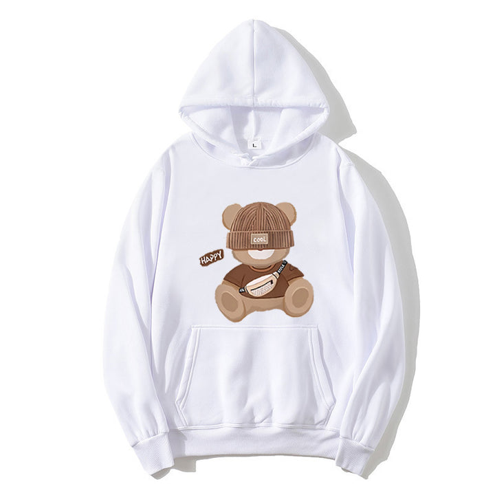 Women's hoodie with unique bear motif Lisslune