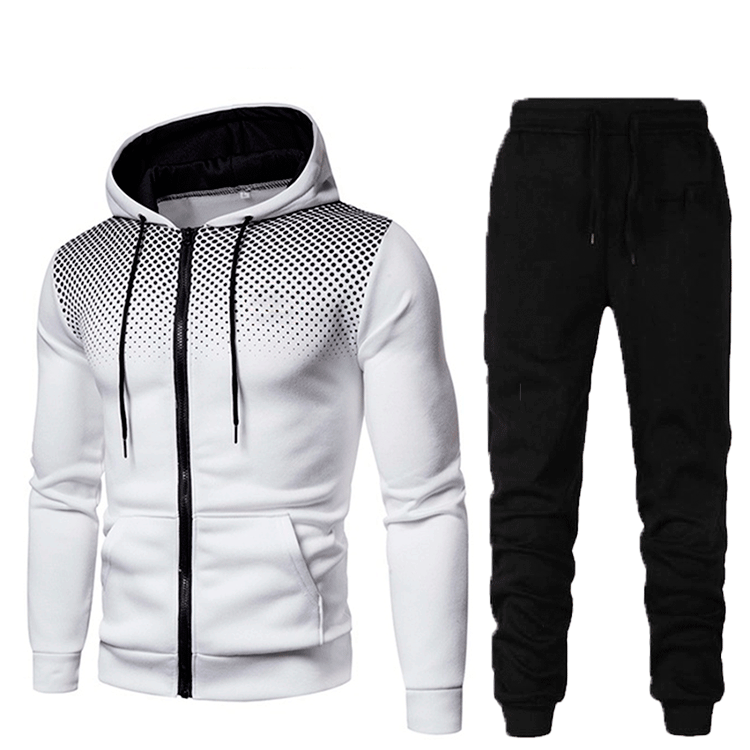 Men's sporty hoodie and jogging pants set with breathable technology Lisslune