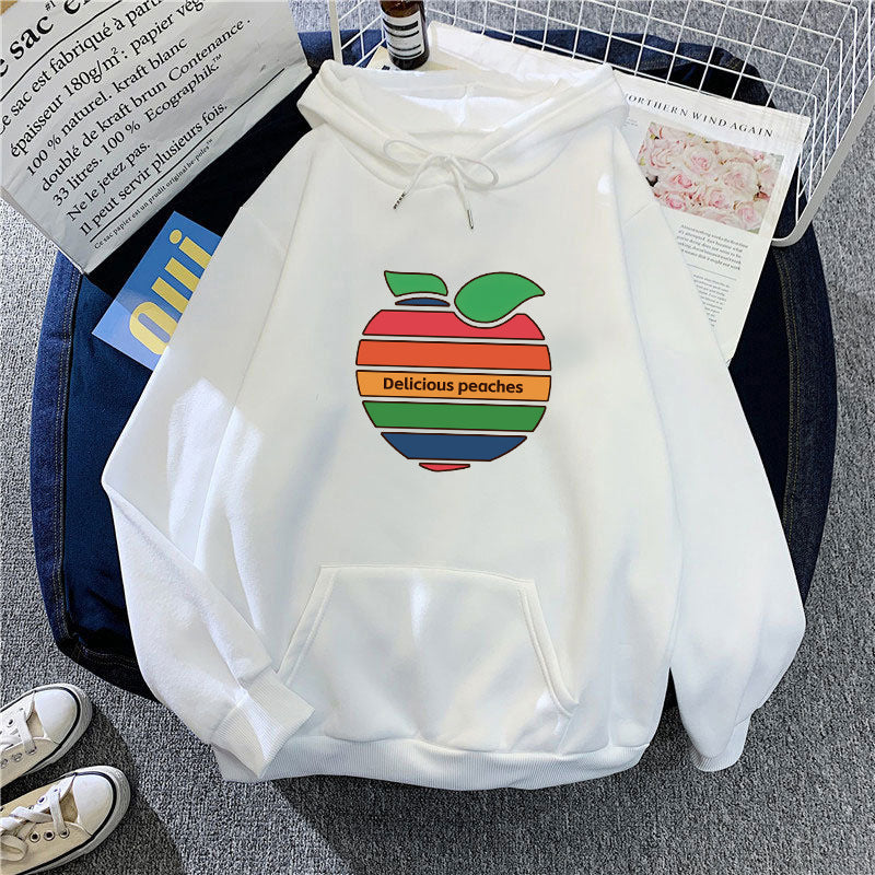 Women's hoodie with cheerful fruit motif Lisslune
