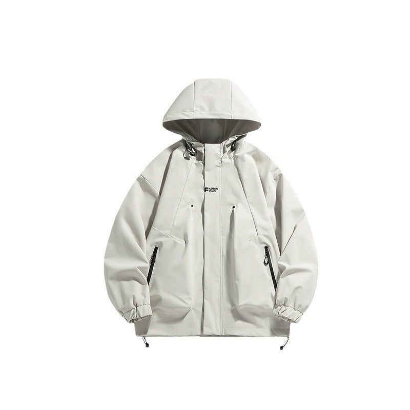 Men's multifunctional winter jacket with insulating fleece lining and adjustable hood Lisslune