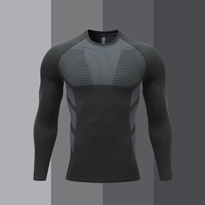 Men's Compression Long Sleeve Sports Shirt Lisslune
