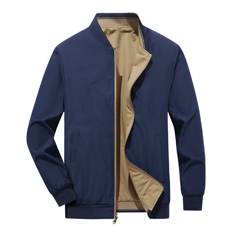 Men's Casual Zip-Up Jacket with Practical Pockets Lisslune