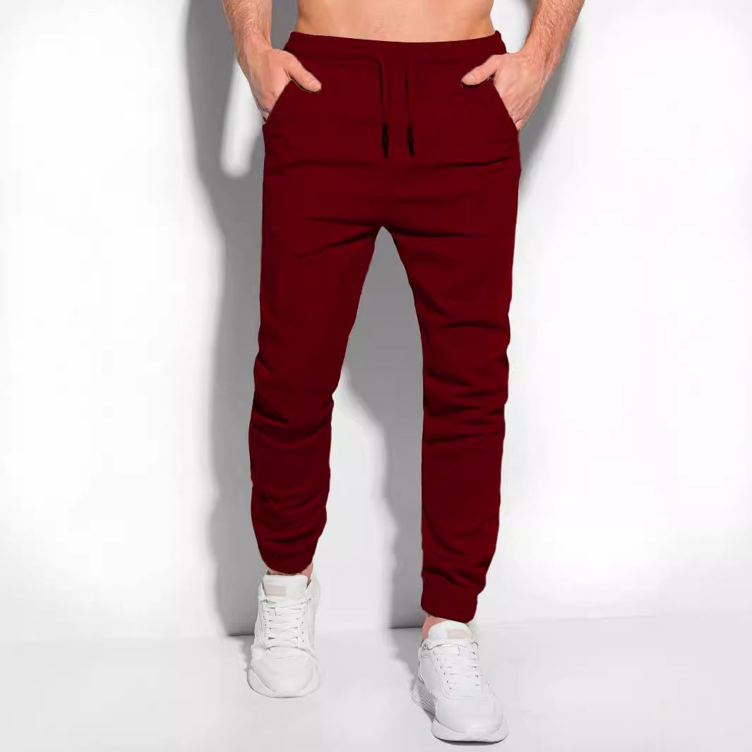 Men's sporty jogging pants with practical side pockets Lisslune