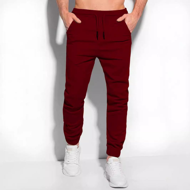 Men's sporty jogging pants with practical side pockets Lisslune