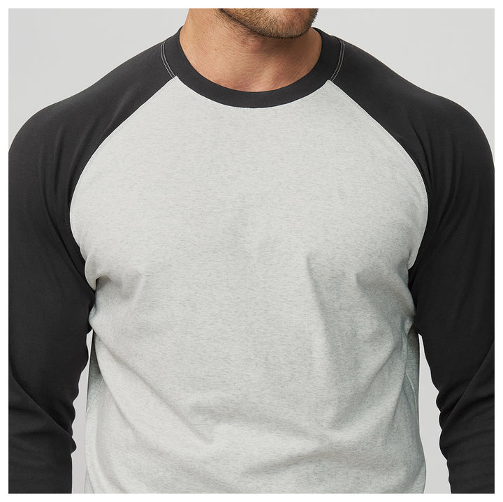 Men's Sporty Raglan T-Shirt Lisslune