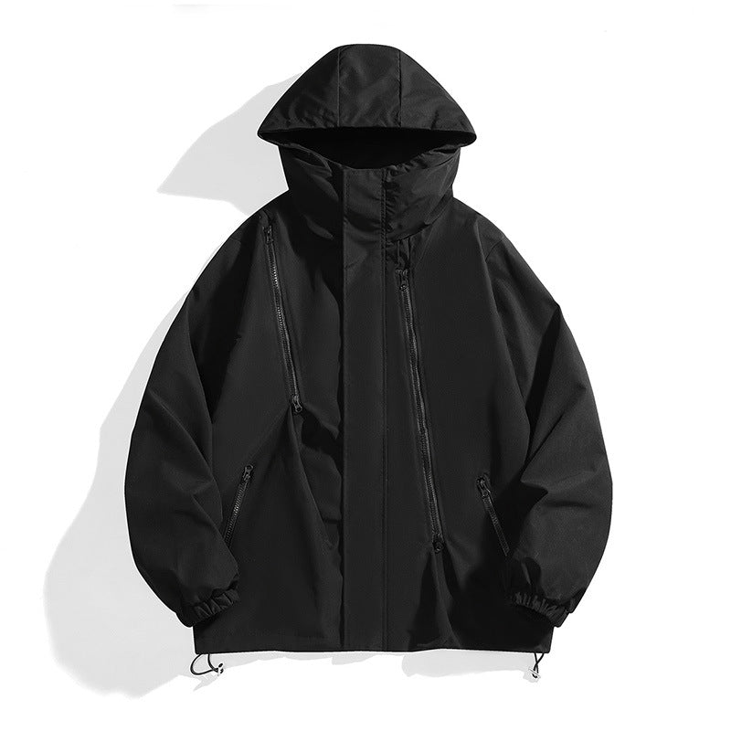 Men's functional jacket with innovative waterproof design Lisslune
