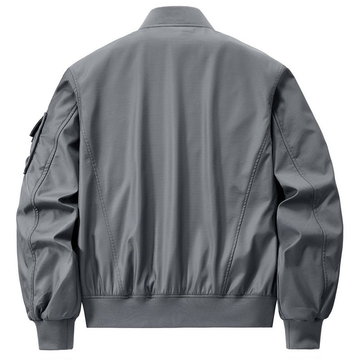 Men's Bomber Jacket with Multifunctional Pockets Lisslune