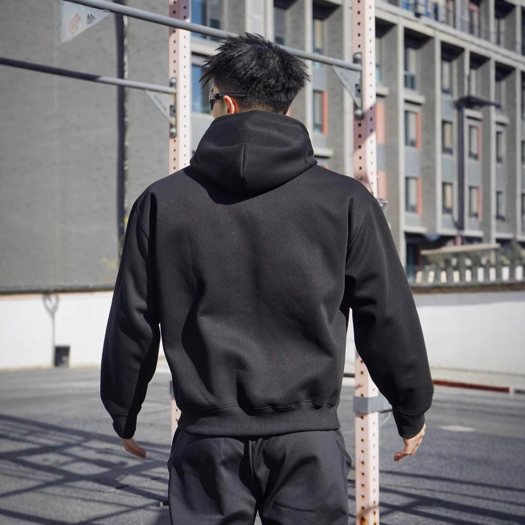 Men's hoodie sweatshirt made of high-quality cotton material with a modern oversized fit Lisslune