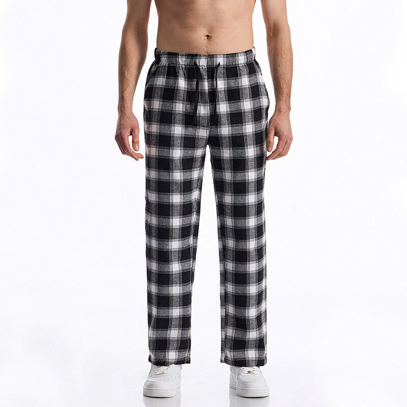 Men's pajama pants made of soft flannel Lisslune