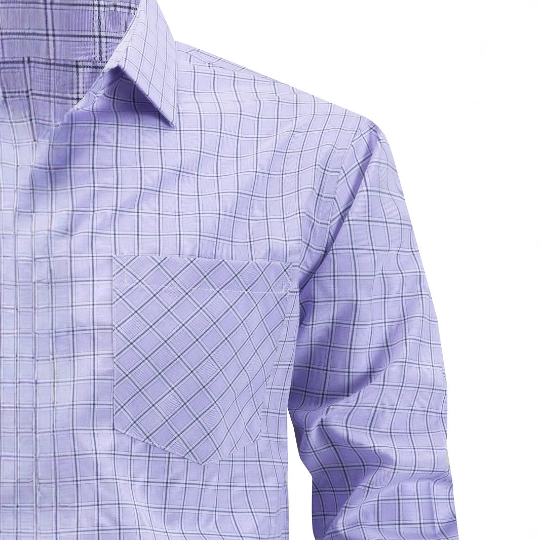 Men's elegant and structured long-sleeve blouse Lisslune