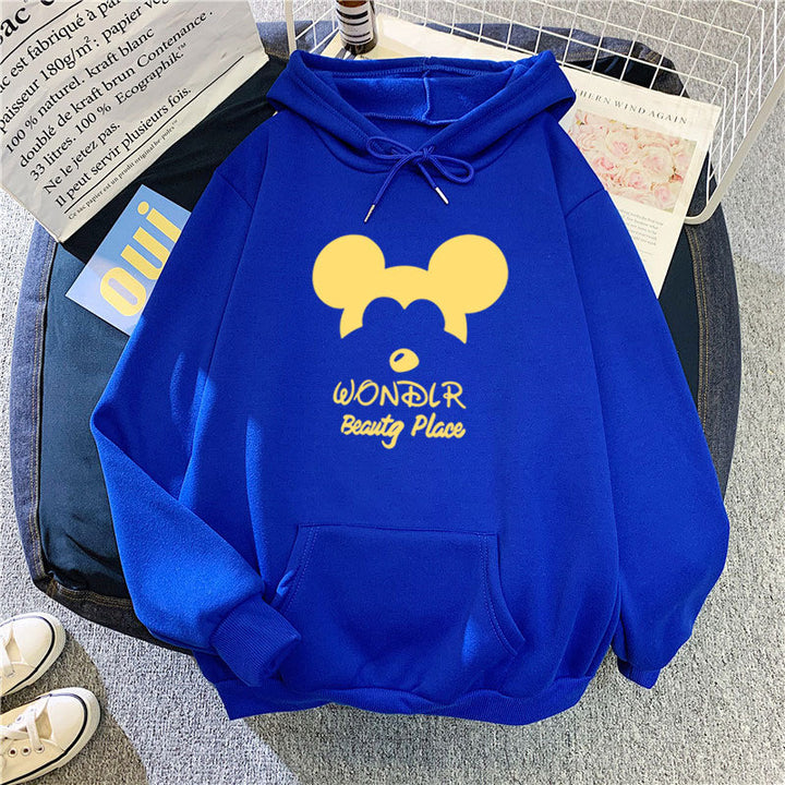 Women's hoodie with playful animal motif Lisslune