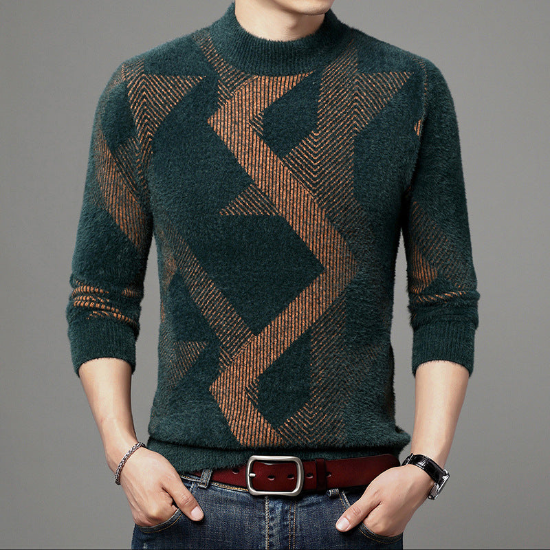 Men's fashionable knitted sweater Lisslune