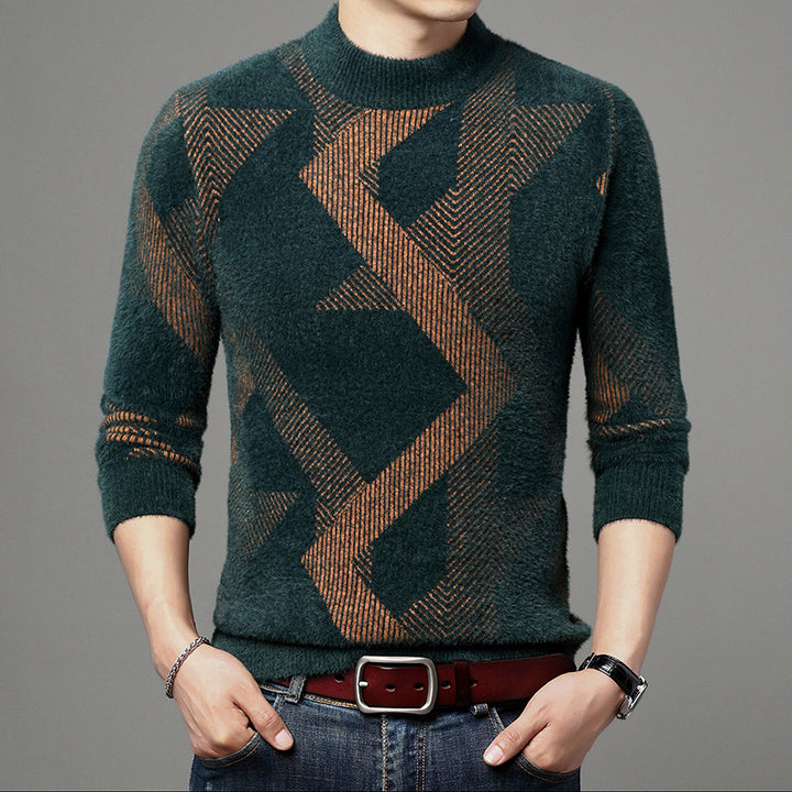 Men's fashionable knitted sweater Lisslune