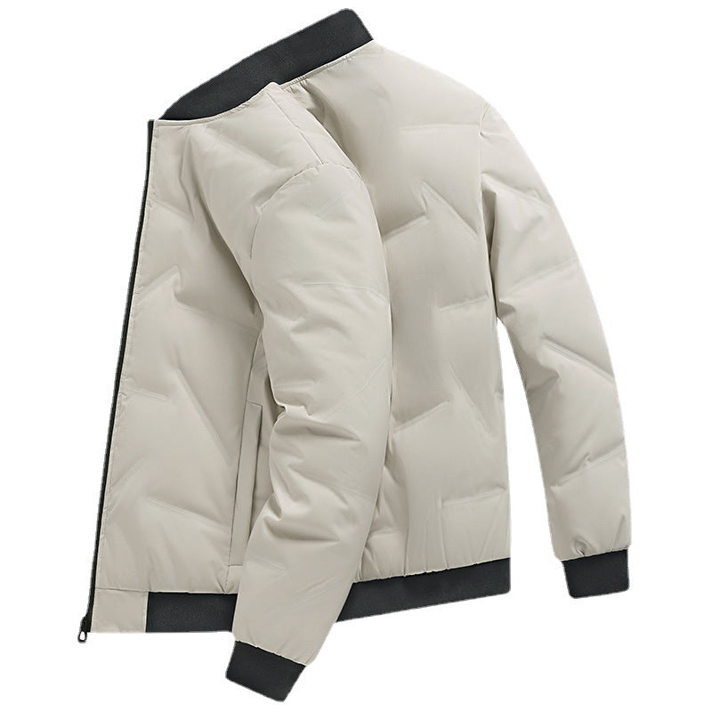Men's lightweight transition jacket with insulating fleece lining Lisslune