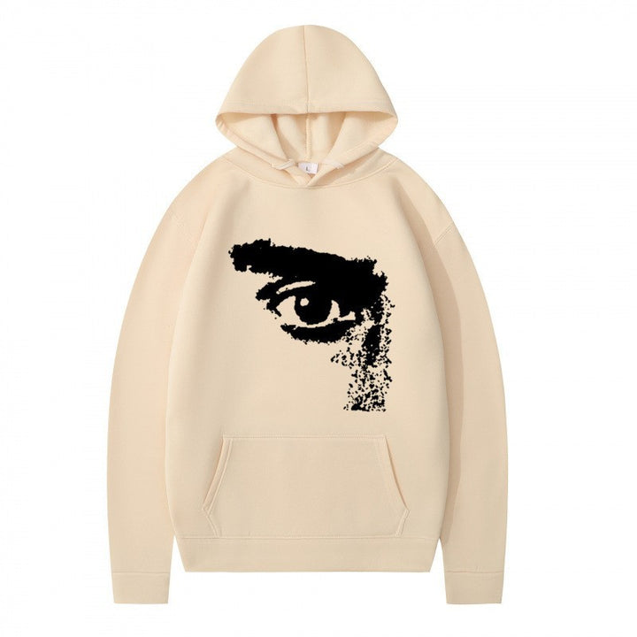 Women’s hoodie with modern, artistic print Lisslune