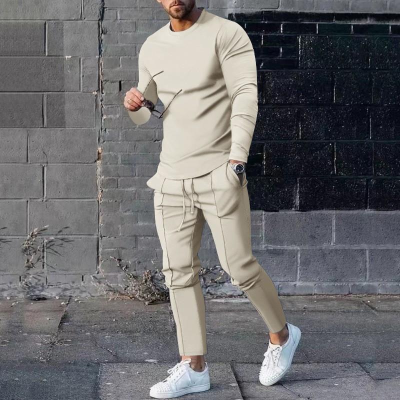 Men's casual sweatshirt and jogger set Lisslune