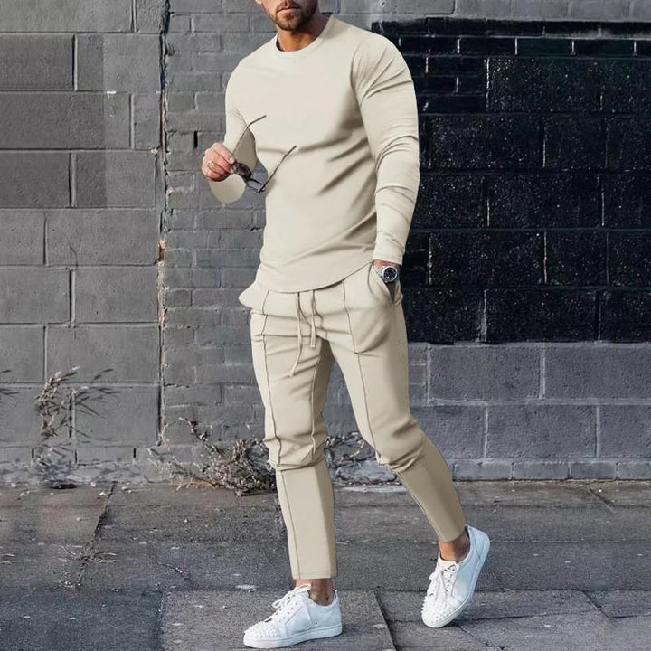 Men's casual sweatshirt and jogger set Lisslune