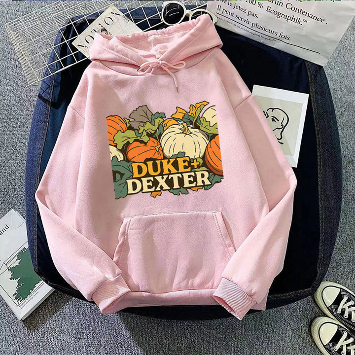 Women's hoodie with cheerful pumpkin motif Lisslune